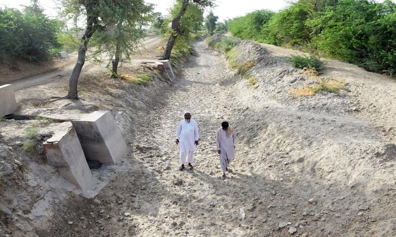 خریف کے لئے پانی کی قلت کا خدشہ