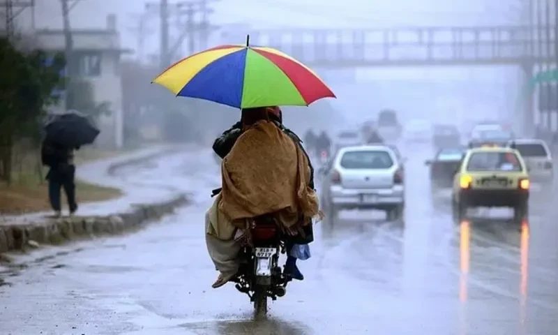اسلام آباد میں وقفےوقفےسے بارش کا سلسلہ جاری