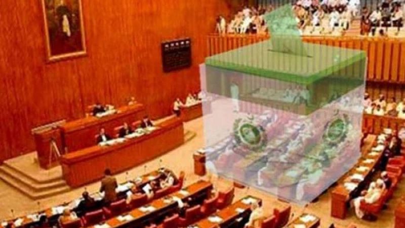 سینیٹ کی 30 نشستوں پر انتخاب کیلئے پولنگ کا عمل جاری