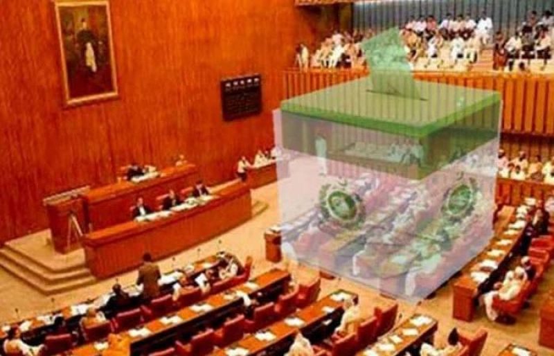 سینیٹ کی 30 نشستوں پر انتخاب کیلئے پولنگ کا عمل جاری