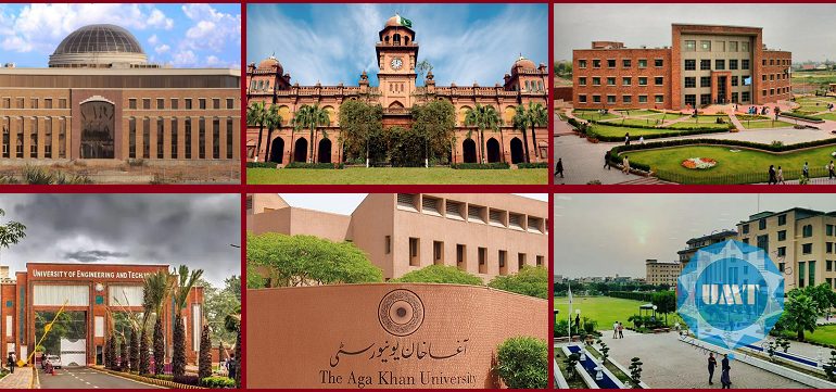 پاکستان میں یونیورسٹیاں بھی تباہ ہورہی ہیں