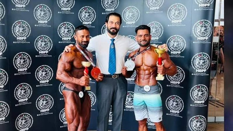 پاکستان نے یورپیئن باڈی بلڈنگ چیمپئن شپ میں دو تمغے جیت لیے