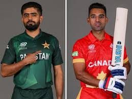 پاکستان اپنا اہم میچ آج کینیڈا کیخلاف کھیلے گا