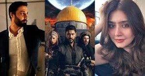 درفشاں اور احمد علی اکبر سیریز 'صلاح الدین ایوبی' میں کاسٹ.....