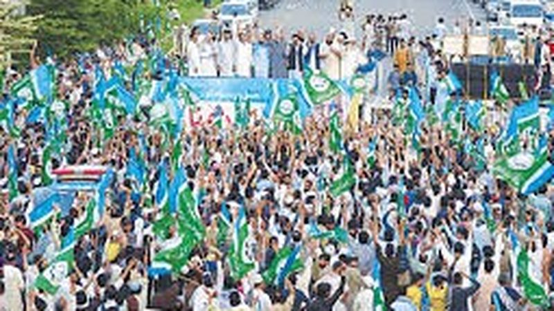 جماعت اسلامی کے دھرنے کا چھٹا روز، مذاکرات کا دوسرا دور
