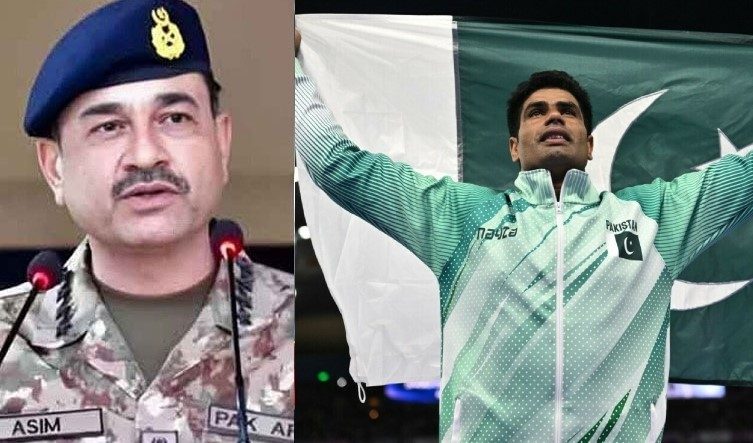 ارشد ندیم کے اعزاز میں آج جی ایچ کیو میں تقریب