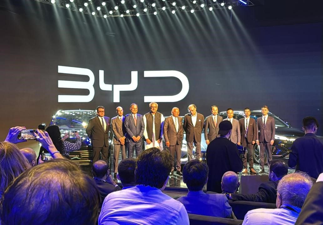 BYDنے پاکستان میں اپنا برانڈمتعارف کرادیا
