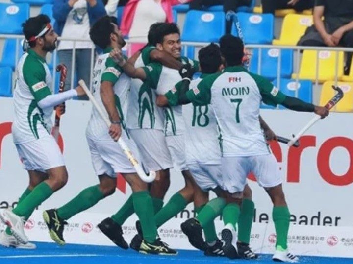پاکستان اور کوریا کے درمیان ہاکی میچ بھی برابر