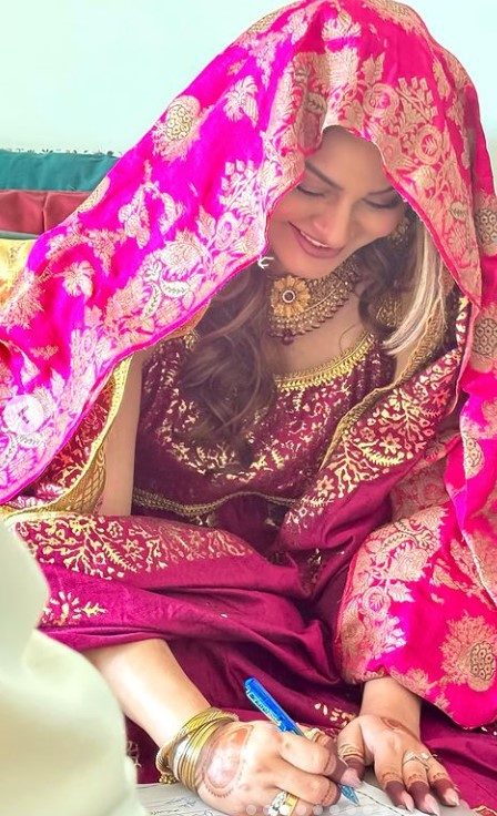 جویریہ عباسی کے دوسرے نکاح کی تصاویر اور ویڈیوز وائرل