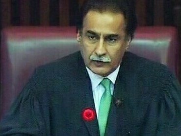 اسپیکر کا الیکشن کمیشن سے ترمیم شدہ ایکٹ کےتحت مخصوص نشستیں الاٹ کرنے کا مطالبہ