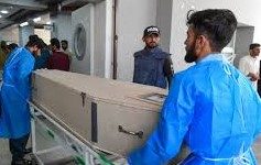 پنجگور میں دہشتگردوں کی فائرنگ سے جاں بحق 7 مزدوروں کی ملتان میں نماز جنازہ