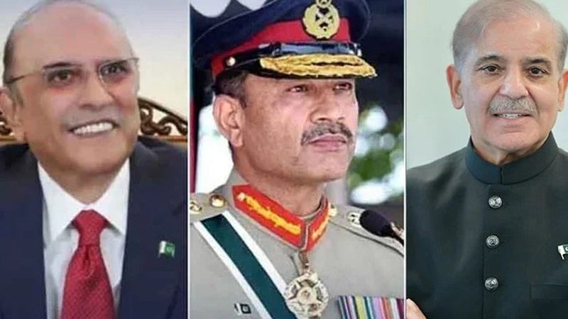 ایوان صدر میں تین بڑوں کی بیٹھک
