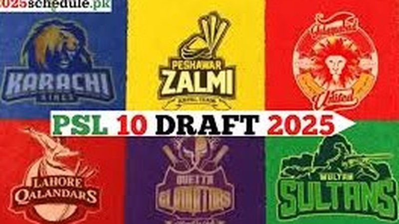 PSL 10 کا پلیئرز ڈرافٹ پرومو جاری
