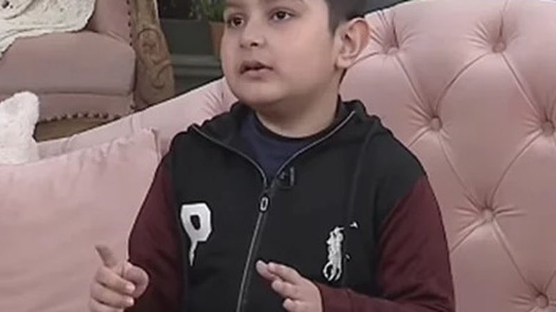 احمد علی بٹ کے بیٹے اذان علی بٹ کی نعت پڑھتے ہوئے ویڈیو وائرل