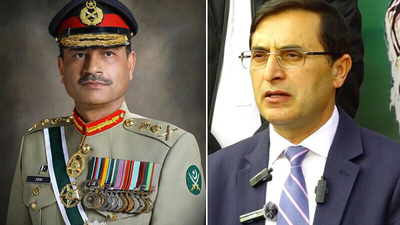 بیرسٹر گوہر کی آرمی چیف سے ملاقات کی تصدیق