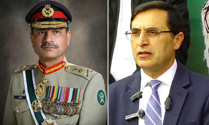 بیرسٹر گوہر کی آرمی چیف سے ملاقات کی تصدیق