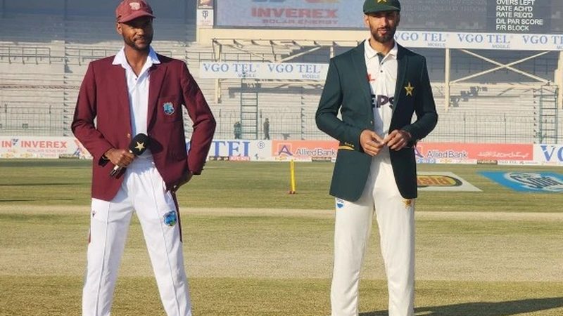 دوسرا ٹیسٹ:  ویسٹ انڈیز کا ٹاس جیت کر پہلے بیٹنگ کا فیصلہ
