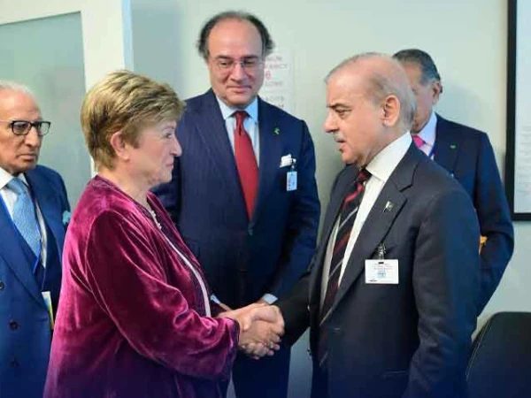 ایم ڈی آئی ایم ایف اور وزیر اعظم شہباز شریف آج دبئی میں ملاقات کریں گے