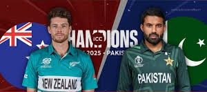 چیمپئنز ٹرافی 2025 کا پہلا میچ آج پاکستان اور نیوزی لینڈ کے درمیان ہوگا