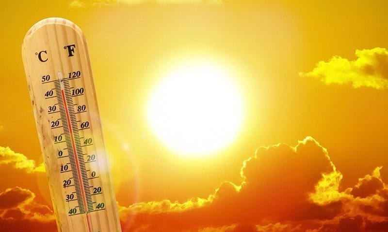 بیشتر علاقوں میں موسم گرم اور خشک