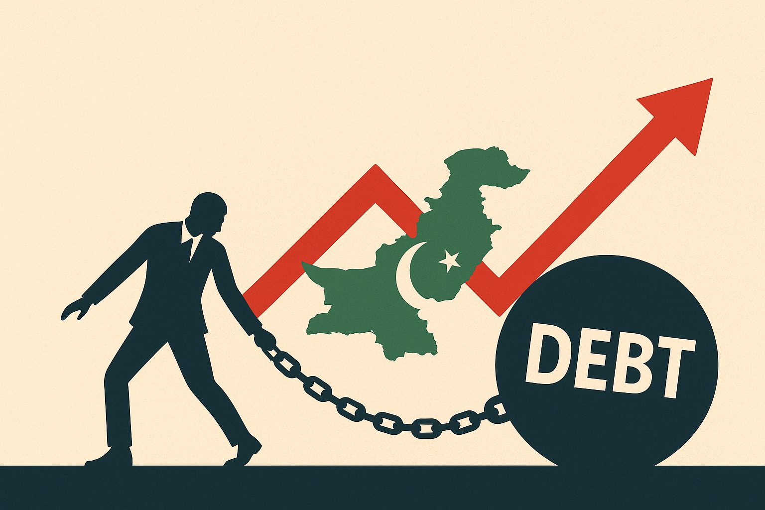 پاکستان پرقرضے ملکی تاریخ کی نئی بلند ترین سطح پر پہنچ گئے