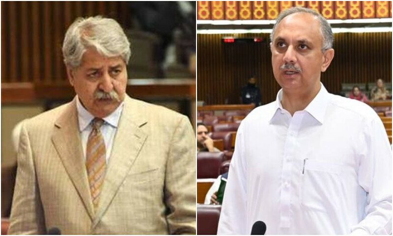 خزانہ کمیٹی کے اجلاس میں سخت جملوں کا تبادلہ