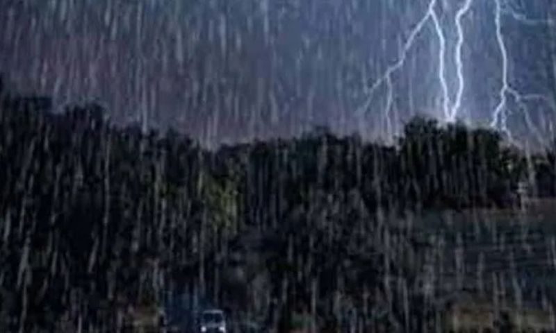 راولپنڈی میں موسلا دھار بارش سے موسم خوشگوار