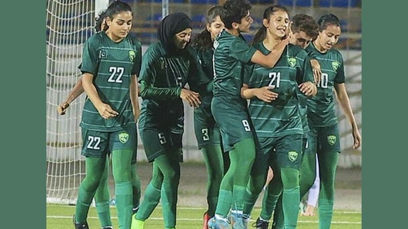 پاکستان ویمن فٹبال کی انڈونیشیا کو شکست