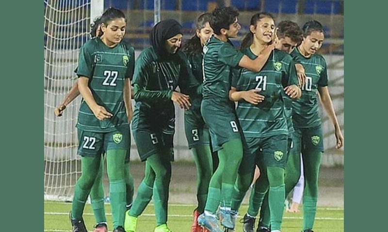 پاکستان ویمن فٹبال کی انڈونیشیا کو شکست