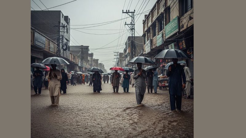 مختلف علاقوں میں مزید بارشوں کی پیشگوئی