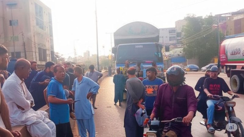 بجلی اور گیس کی لوڈ شیڈنگ کے خلاف احتجاج