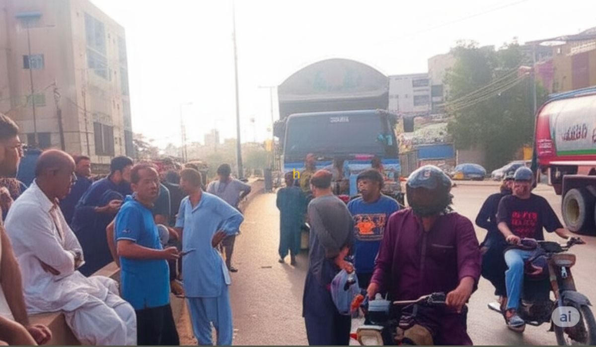 بجلی اور گیس کی لوڈ شیڈنگ کے خلاف احتجاج