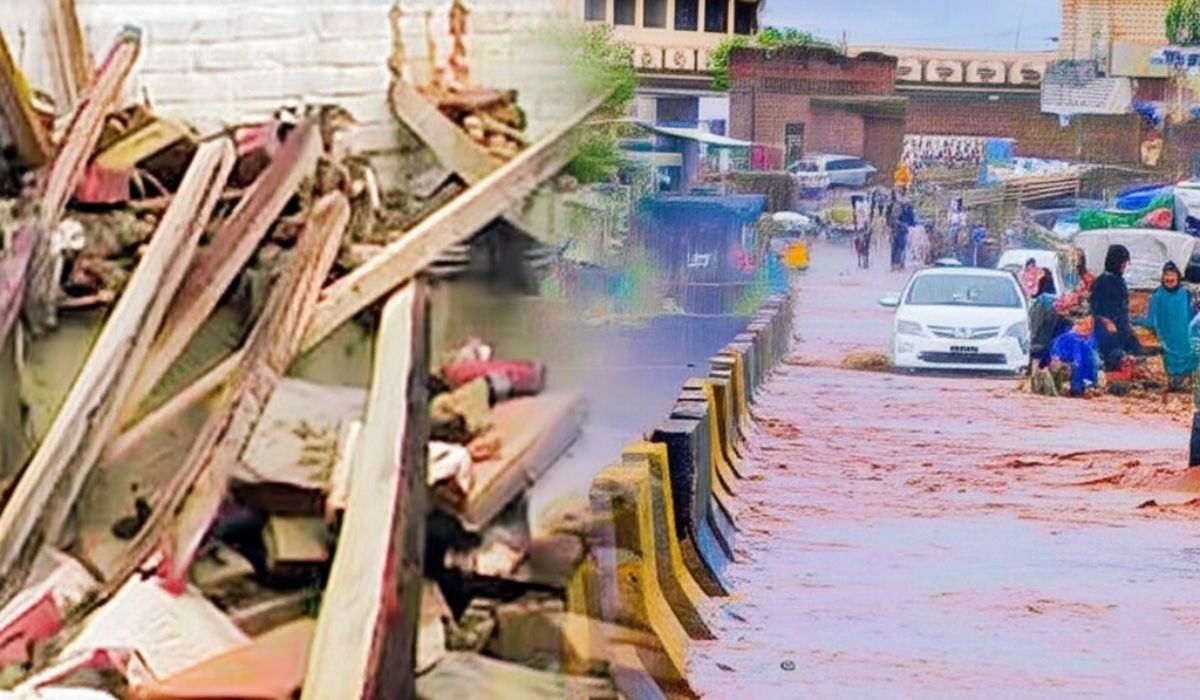 پنجاب میں بھی موسلا دھار بارش کا سلسلہ جاری