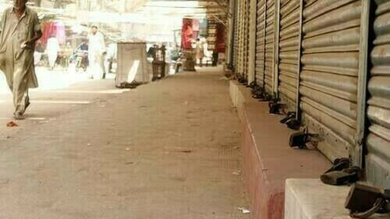 کراچی اور لاہور چیمبرز کی کال پراہم مارکیٹیں بند