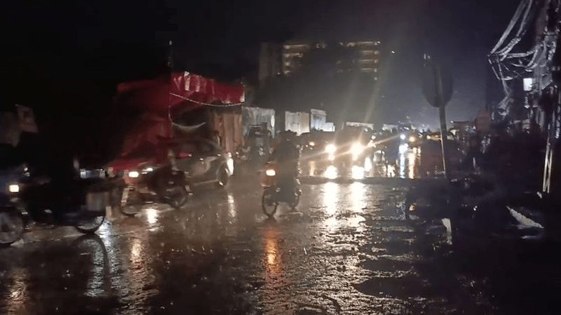 مختلف علاقوں میں مزید بارش کی پیشگوئی