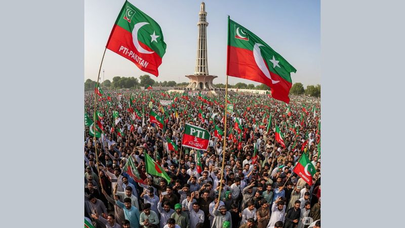 پی ٹی آئی کی مینارپاکستان پر جلسے کی درخواست
