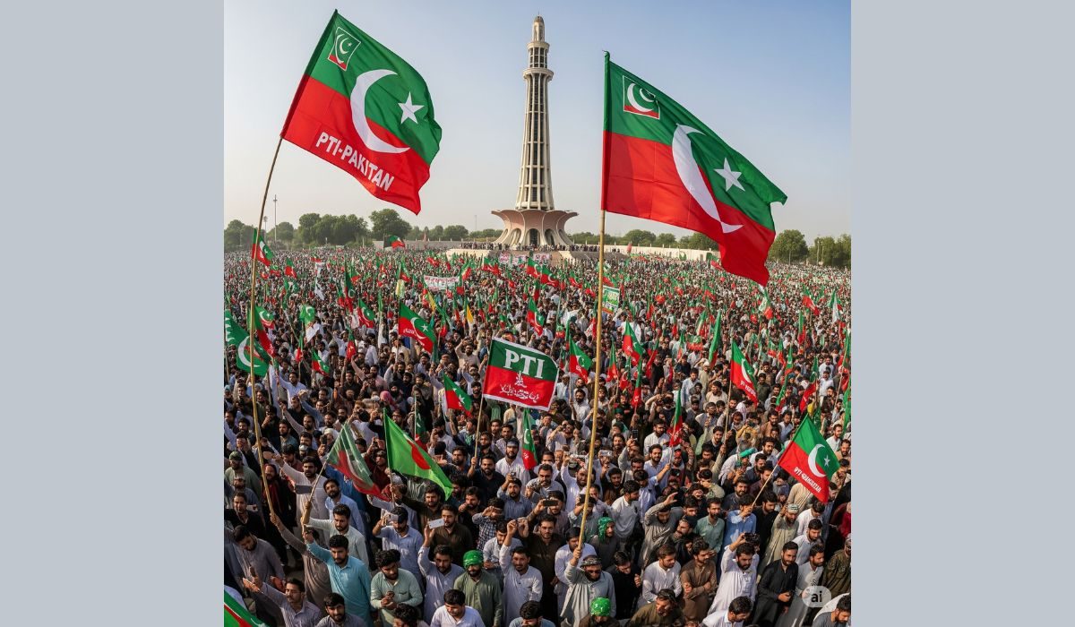 پی ٹی آئی کی مینارپاکستان پر جلسے کی درخواست