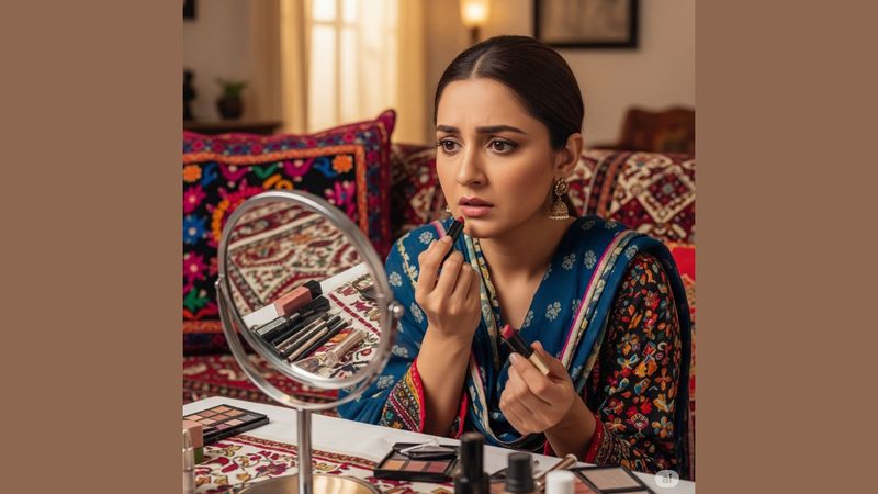 میک اپ کا مستقل استعمال دمہ  ہونے کے خطرات