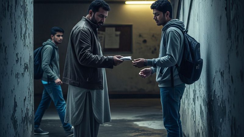یونیورسٹیز اور کالجوں میں منشیات کی فروخت