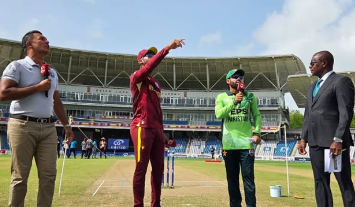 پاکستان کا ٹاس جیت کر پہلے فیلڈنگ کرنے کا فیصلہ