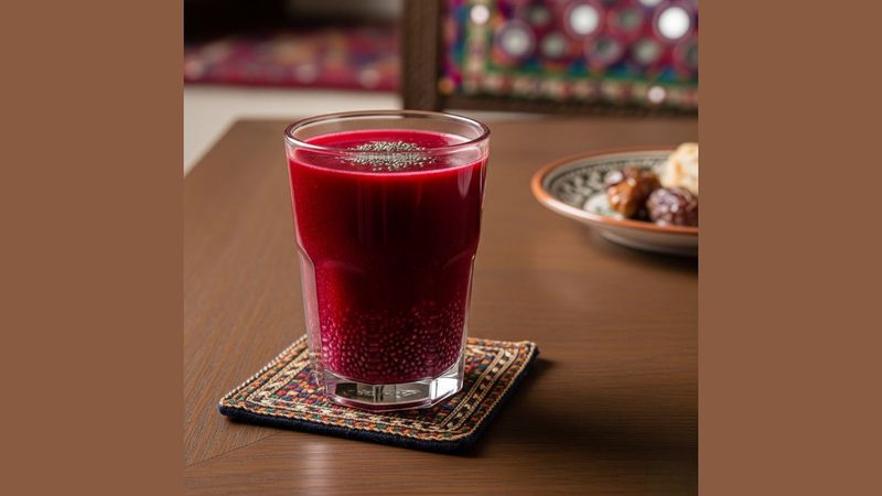 چیا سیڈز کے ساتھ چقندرکے جوس کے نمایاں فوائد