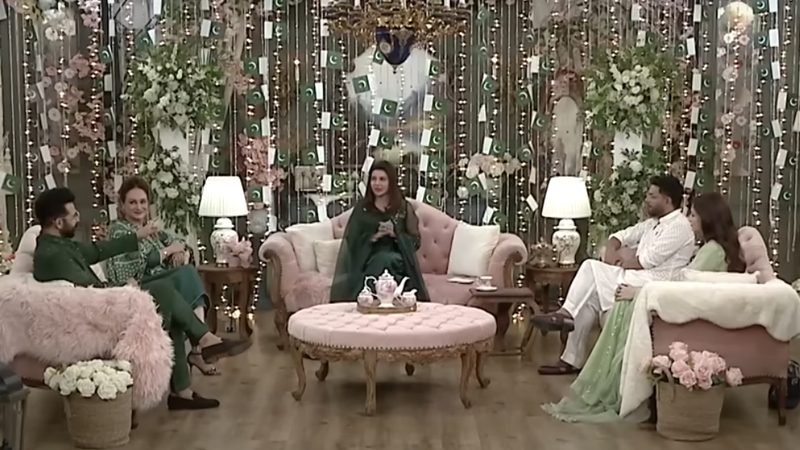 ندا یاسر کے مارننگ شو میں نازیبا گفتگو وائرل
