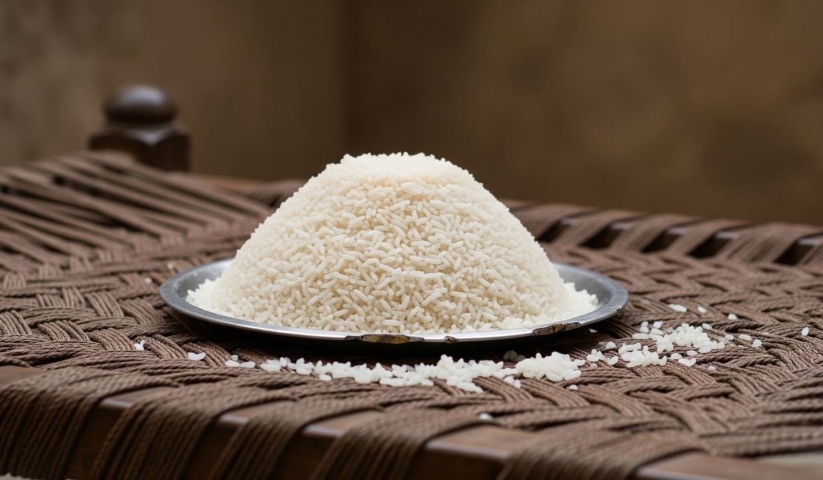 چاول میں فائبر اور غذائی اجزاء بہت کم