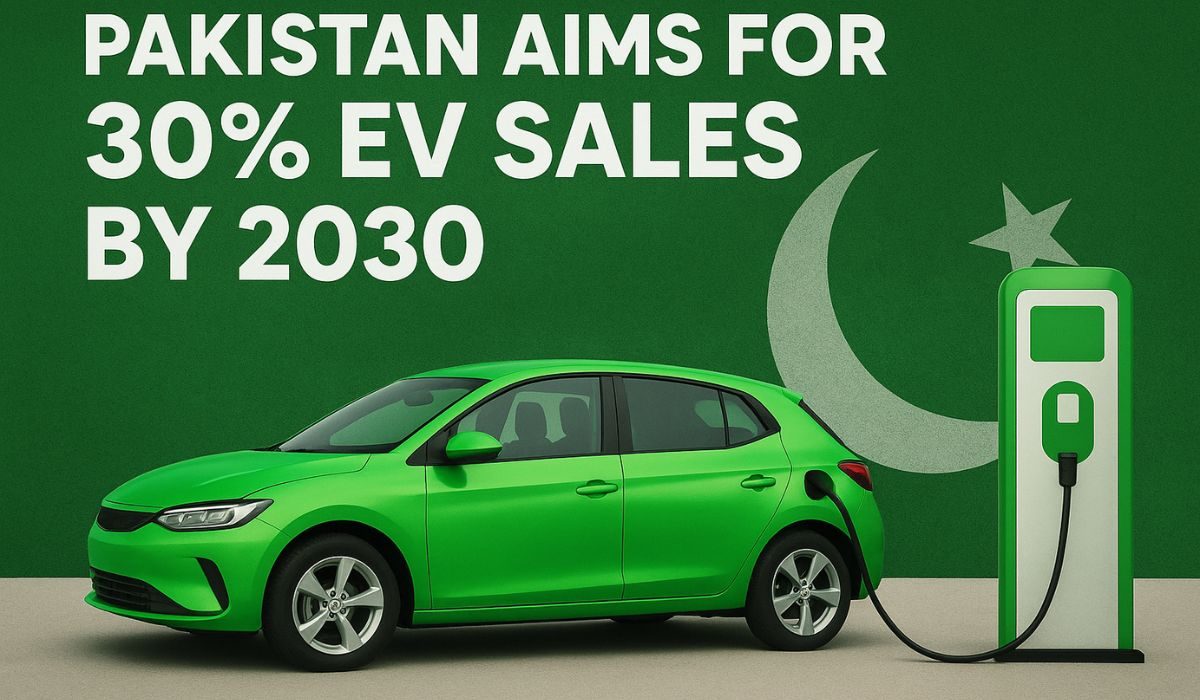 2030 تک 30 فیصد الیکٹرک گاڑیوں کا ہدف