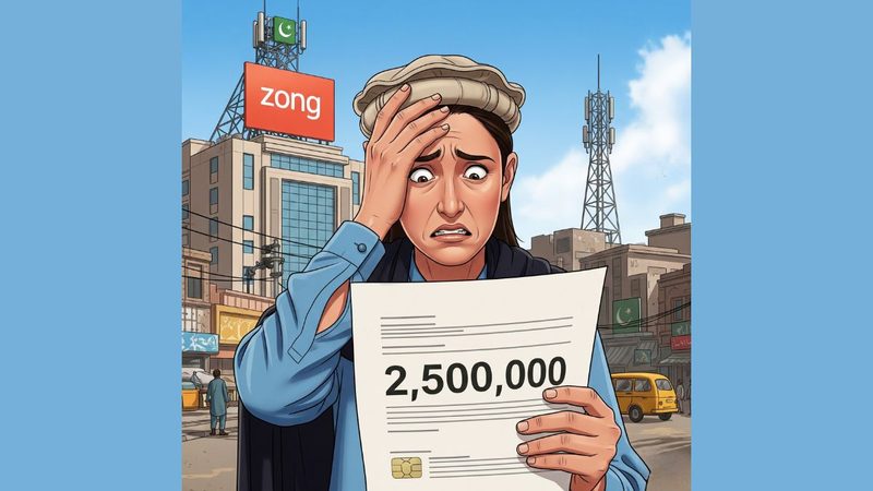 زونگ کا غیر قانونی اسپیکٹرم کا استعمال