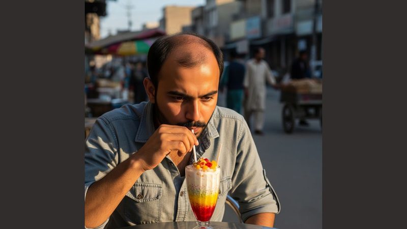 میٹھے مشروبات مردوں میں بال جھڑنے کا خطرہ