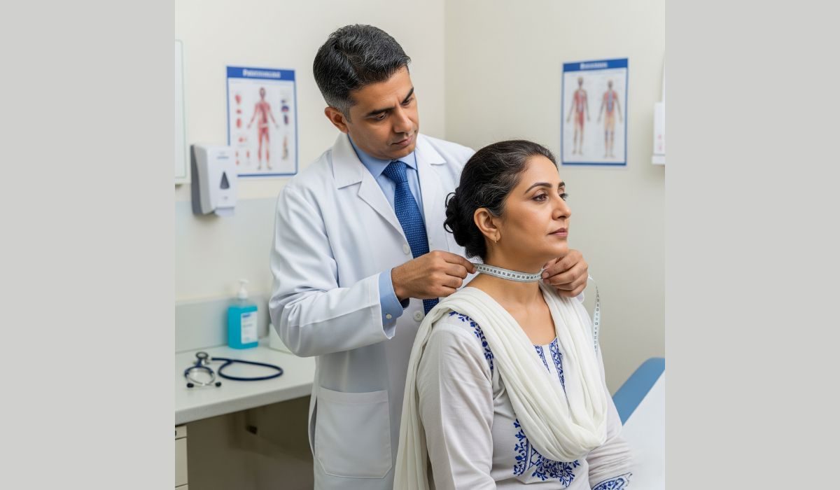 گردن کی پیمائش دل اور ذیابیطس کے خطرات بتاتی ہے