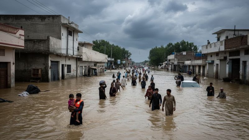 متعدد شہروں میں شہری سیلاب کا خطرہ