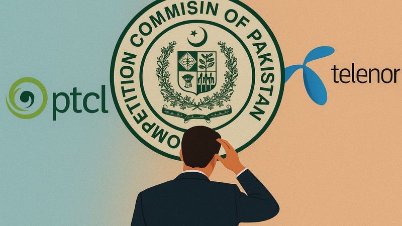 پی ٹی سی ایل-ٹیلی نار انضمام پر سی سی پی کے خدشات