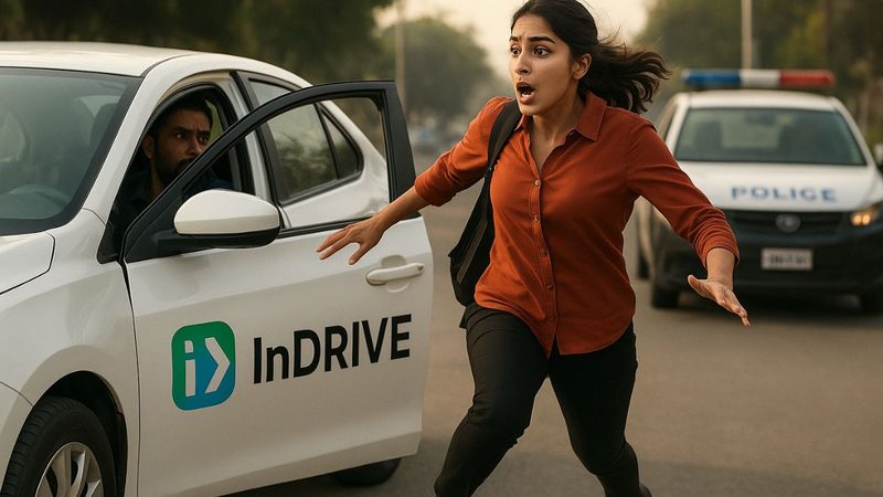 InDrive ڈرائیور کی کراچی میں اغوا کی کوشش